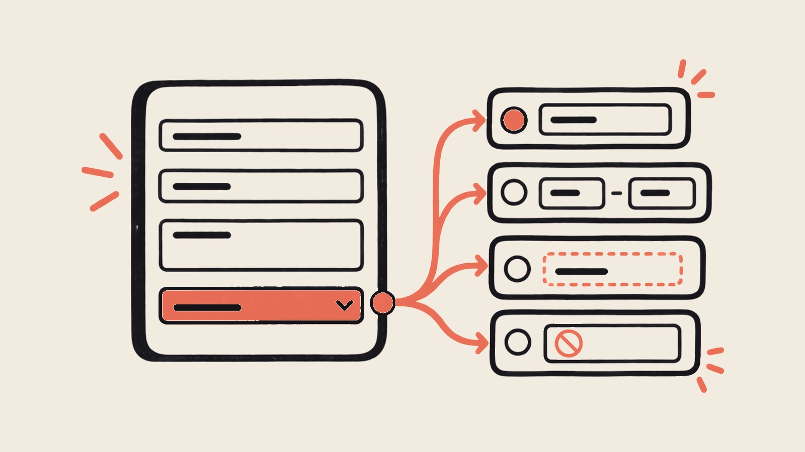 Contact form budget field decision showing exact amount, budget ranges, optional field, and no budget field options.